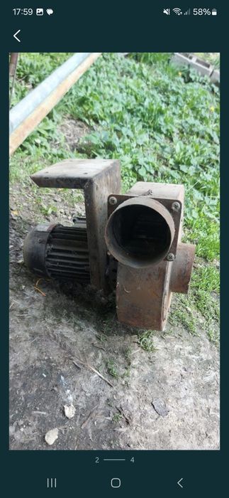 Продам электродвигатель с улиткой