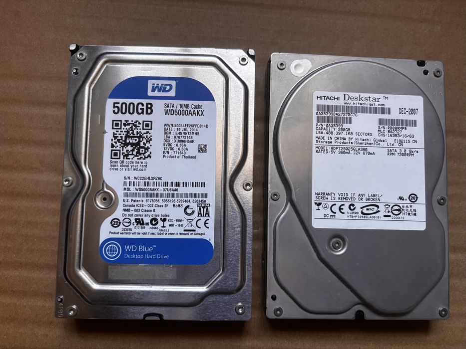 Set 2 HDD sata