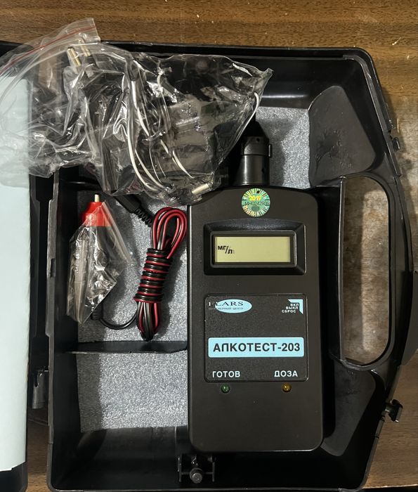 Алкотестер 203 новый профессиональный