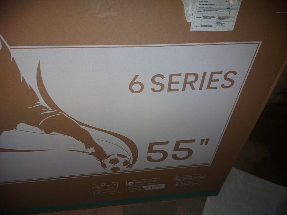 Jvc 65 inch,4K Android.Hisense 55 inch 4k Smart,като нови.