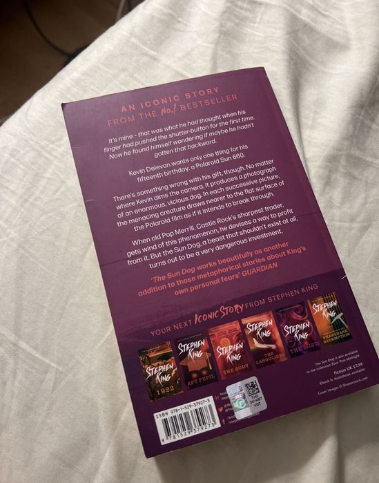 Книга Стивена Кинга на английском