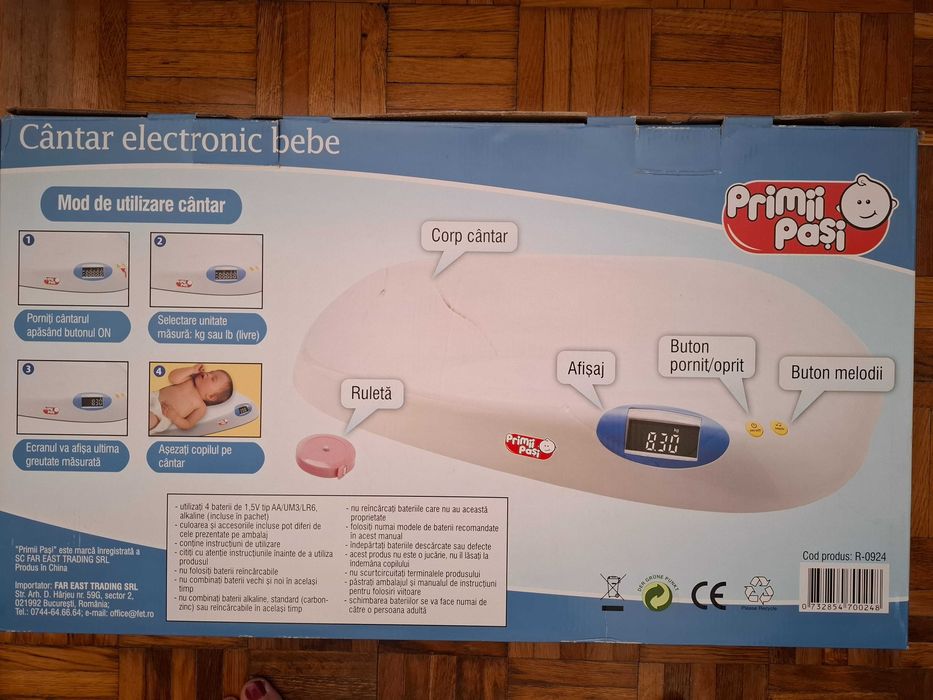 Cantar electronic bebe