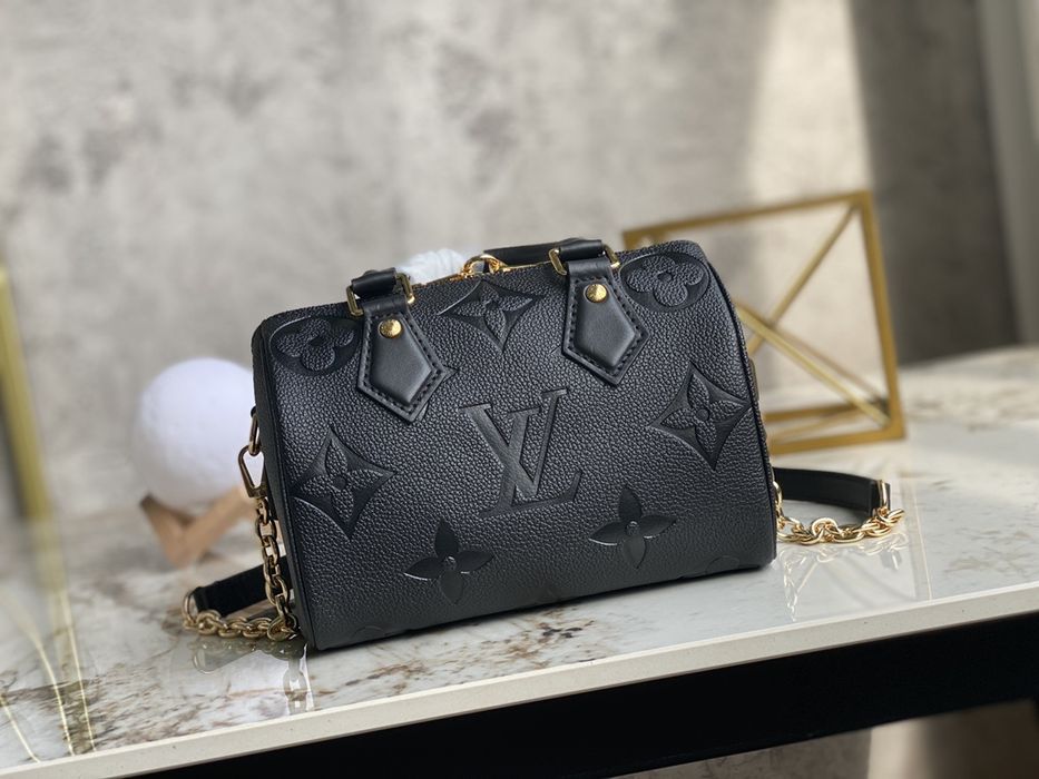 Geanta Louis Vuitton Speedy 20.6 cm negru, Premium
