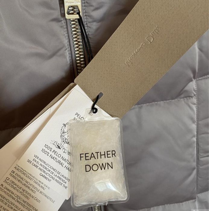 Пуховик Massimo Dutti.