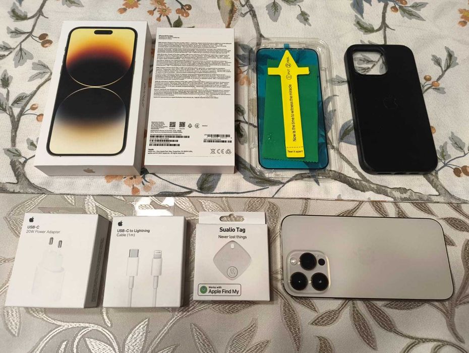 iPhone 14 PRO MAX 128Gb 85 % / 0 PIESE SCHIMBATE + accesorii SIGILATE