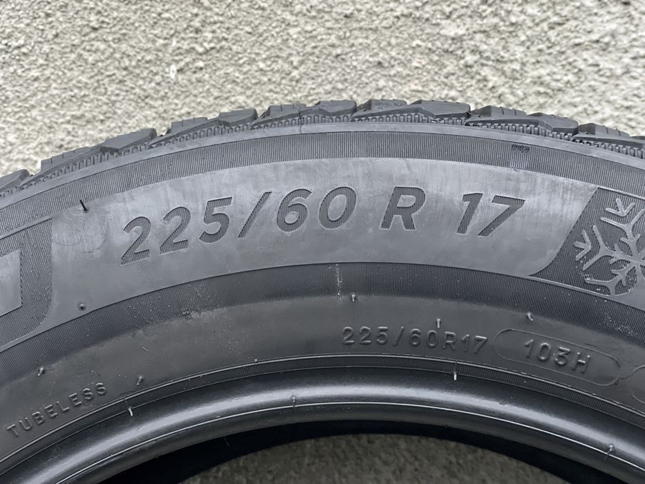 225/60/17 M+S MICHELIN PILOT ALPIN Dot 2420