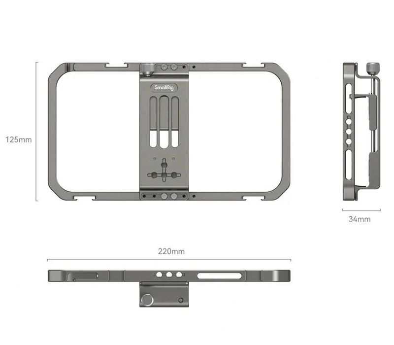 Клетка SmallRig 2791B Universal Cage для смартфона, универсальная