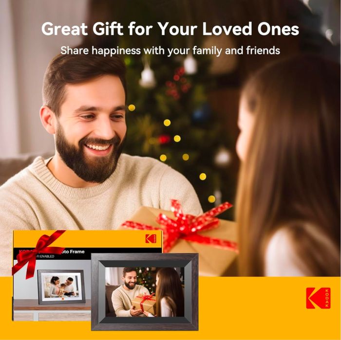 Цифровая фоторамка Kodak 10 дюм екран сенсор  HD разрышена