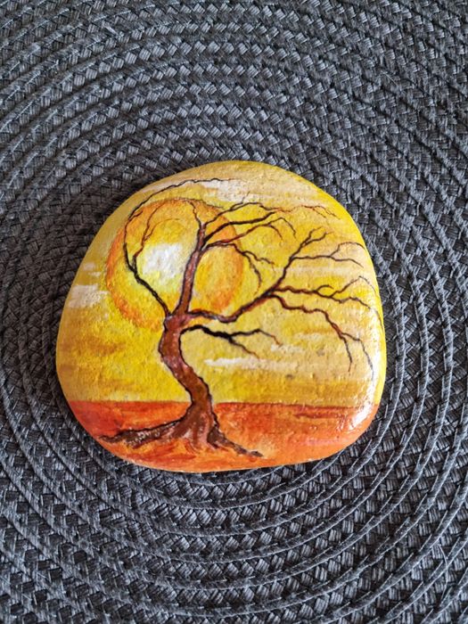 Ръчна изработка,рисувано камъче