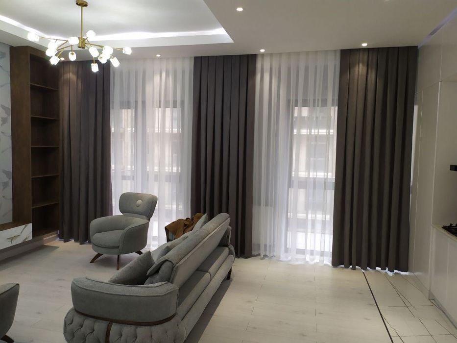 Занавески Шторы Pardalar Установка карнизов, Жалюзи, Римские.