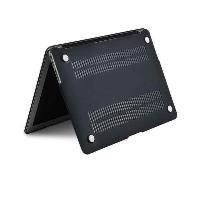 Carcasa de protectie laptop Apple Macbook Pro Retina 13.3" negru/clear