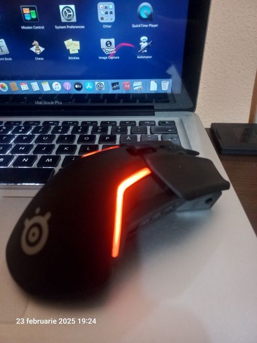 Moise de gaming Wireless STEELSERIES Rival 650 Dual Mode 1200dip negru