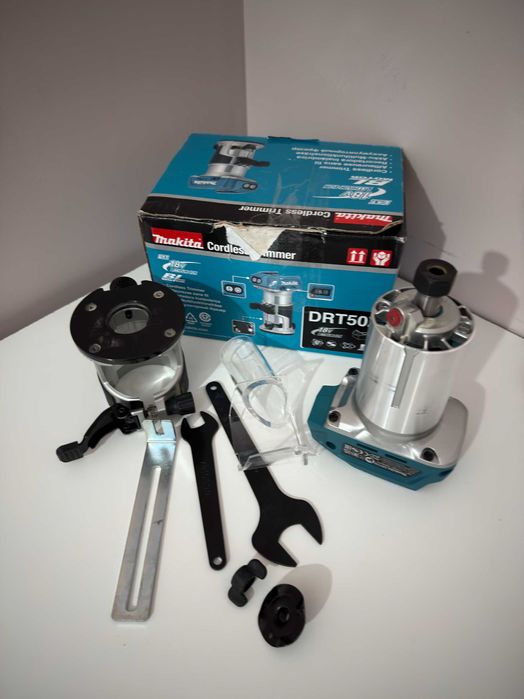 Makita DRT50Z mașină de frezat combinată 35 mm (Defect)