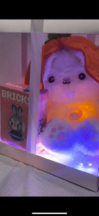 Бокс с дышащим зайчиком