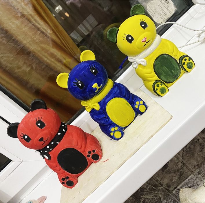 Копилки из гипса