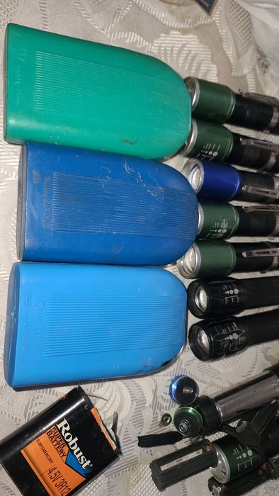 Фонарики разные эпохи.