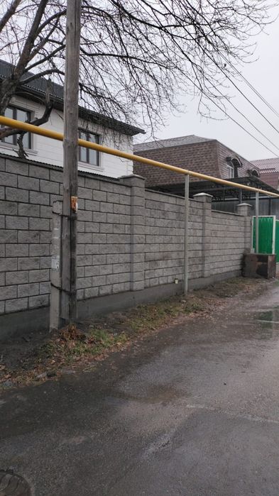 Кладка забора Алматы