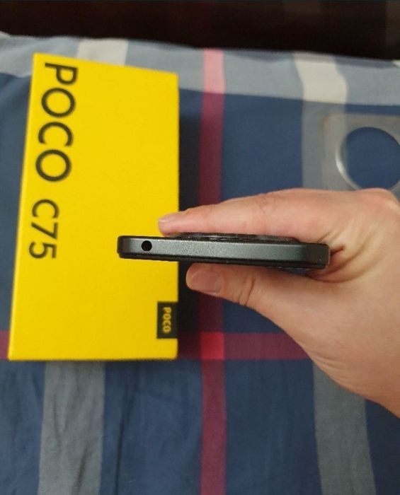Xiaomi Poco C75 16/256GB Black Orginal Igravoy Karobka Holati Ideal