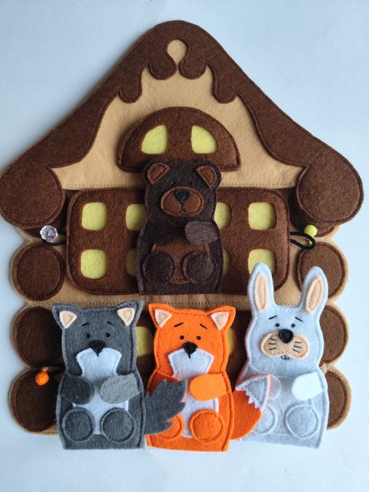 Пальчиковый театр из фетра