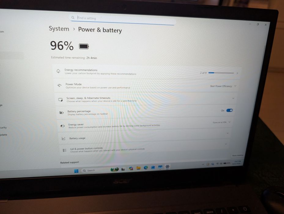Laptop Gaming Acer aspire A715 - 32 GB ram