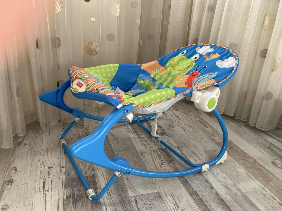 Бебешки шезлонг 3 в 1 Fisher price
