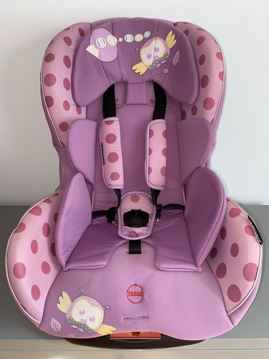 Scăunel auto pentru copii Bertoni (0-18 kg) – Roz