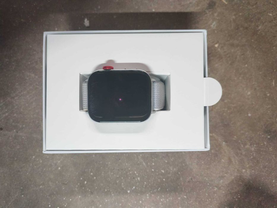 Smartwatch Huawei Watch FIT 3, Silver Body with White Fluoroelastomer Strap