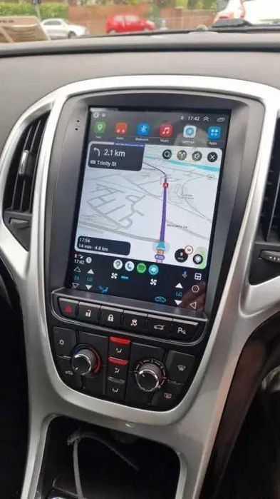 Navigatie cu Android dedicata Opel Astra J Tesla Style Carplay QLED