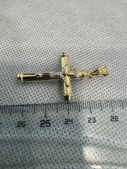 (Ag41) Pandantiv aur 14K B6008.2 - Certificat de garanție!