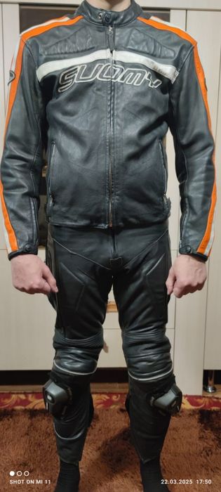 Мото куртка и штаны suomy