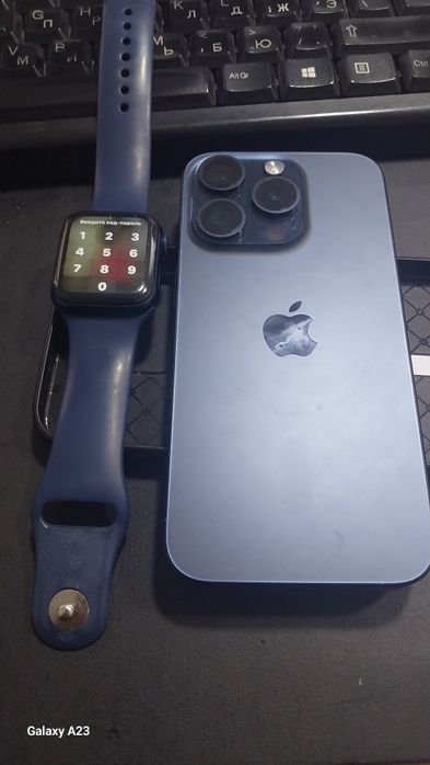 Iphone 15 pro, Iwatch 6