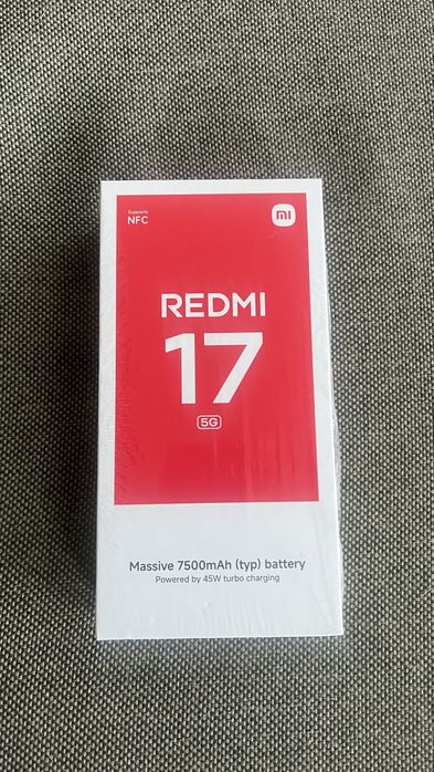 Xiaomi HyperOS - Redmi 17-Смарт GSM телефон Чисто Нов -Неразопакован две 2 години гаранция !