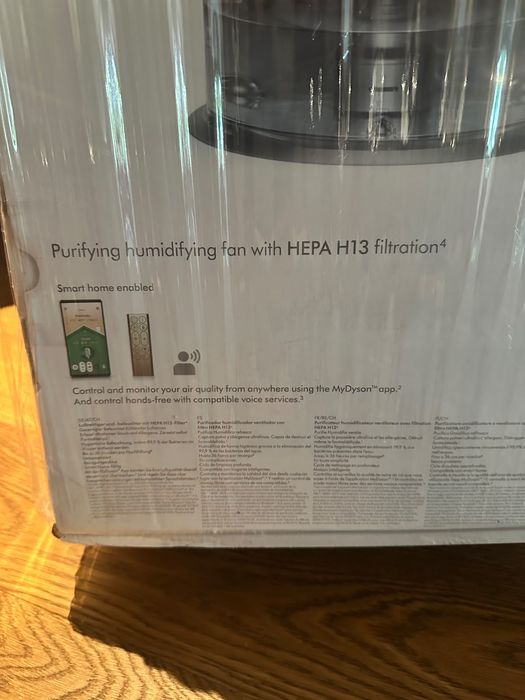 Umidificator Dyson Purifier Humidify+Cool PH2 De-NOx (White/Gold)
