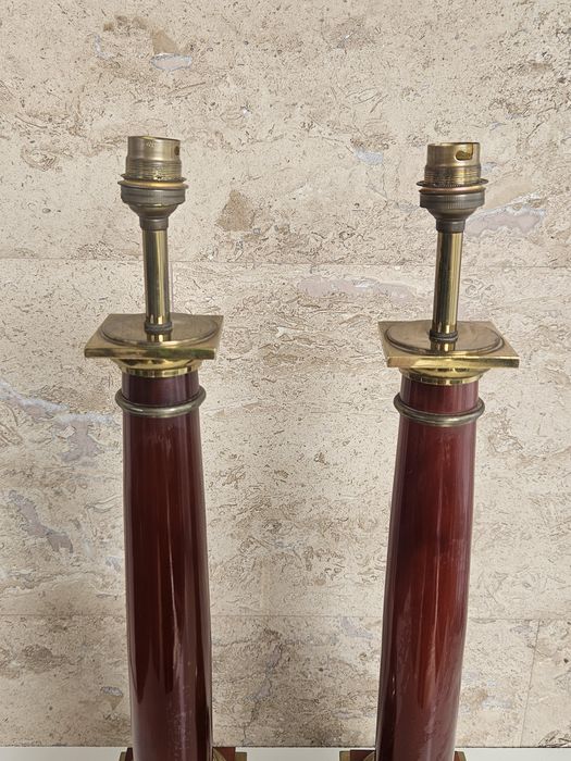 Дизайнерски настолни лампи от 70-те години.