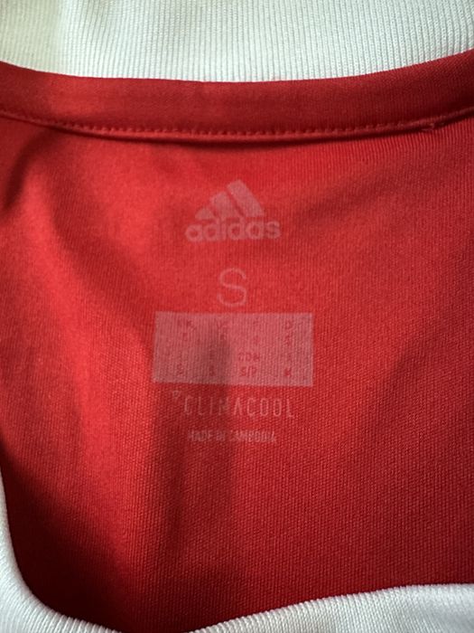 Оригинална тениска adidas FC Bayern Munich – червена