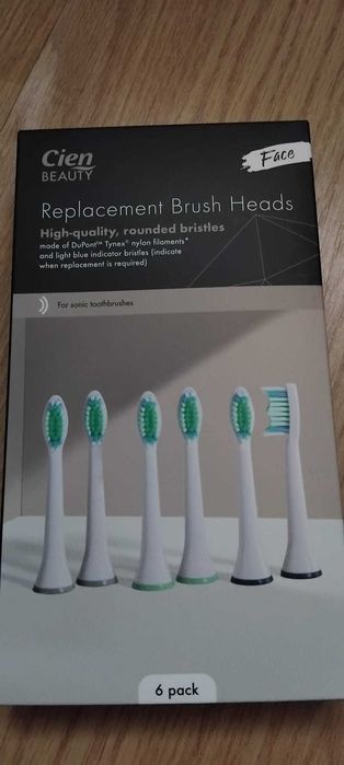 Periuta cu ultrasunete si 9 capete rezerva ,sigilata noua