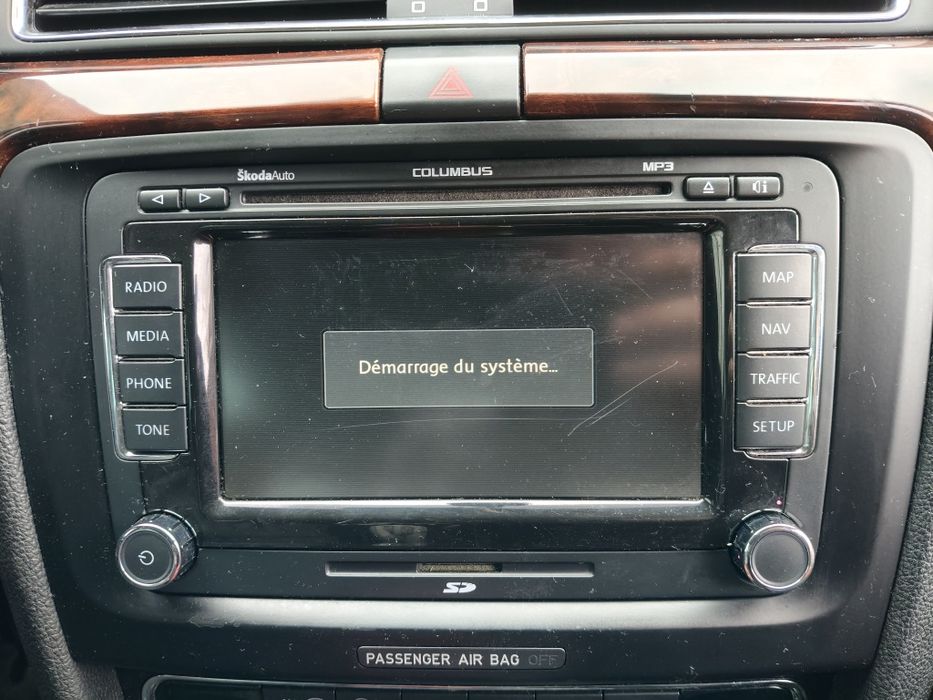 Navigație Columbus cu cod Skoda Octavia Superb Roomster Fabia