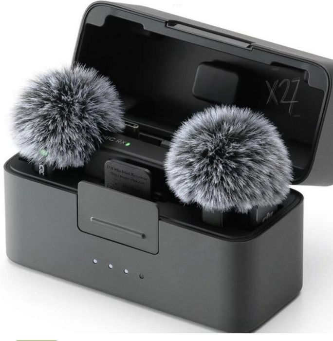 Микрофон DJI Mic Mini(2TX + 1RX + Charging Case) черный