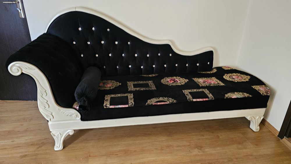 Canapea tip sezlong/recamiera stil baroc