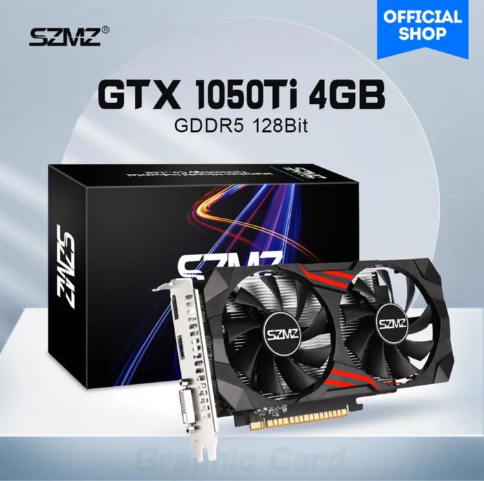 GXT 1050Ti 4Gb videokarta