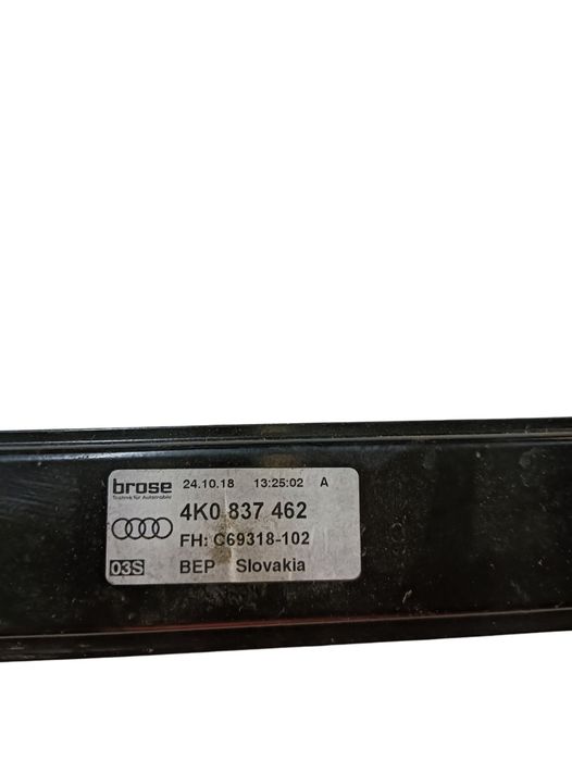 Macara Geam Electric Dreapta Fata Audi A6 C8, 4A2 2018 - > 40 Tdi