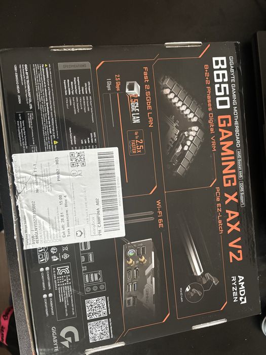 Placa de baza Gigabyte B650 Gaming X AX V2, Socket AM5,ATX