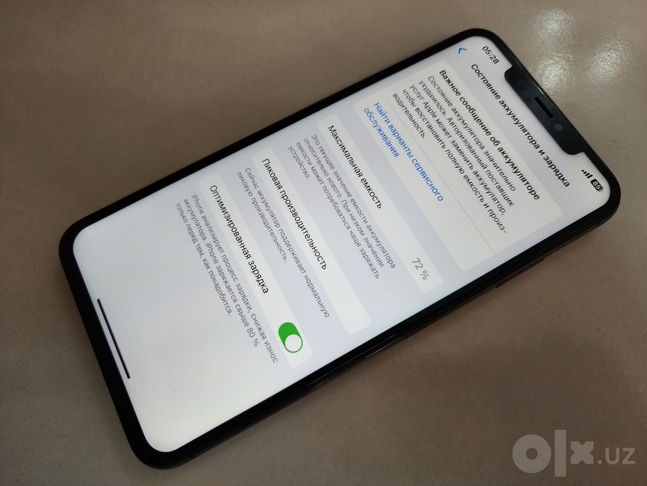 Iphone Xs Max EA/A 256GB Ideal Tinuu Face xammasi ishlidi