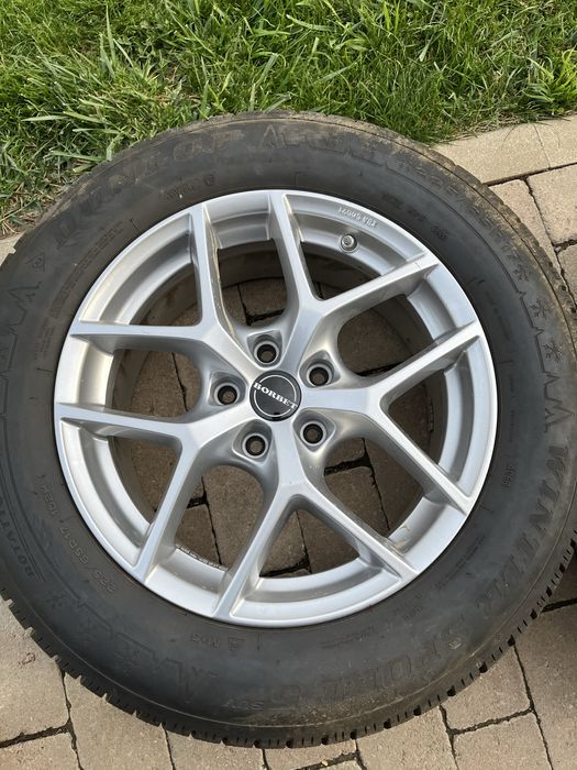 Jante aliaj Toyota RAV4 + anvelope iarnă Dunlop R17