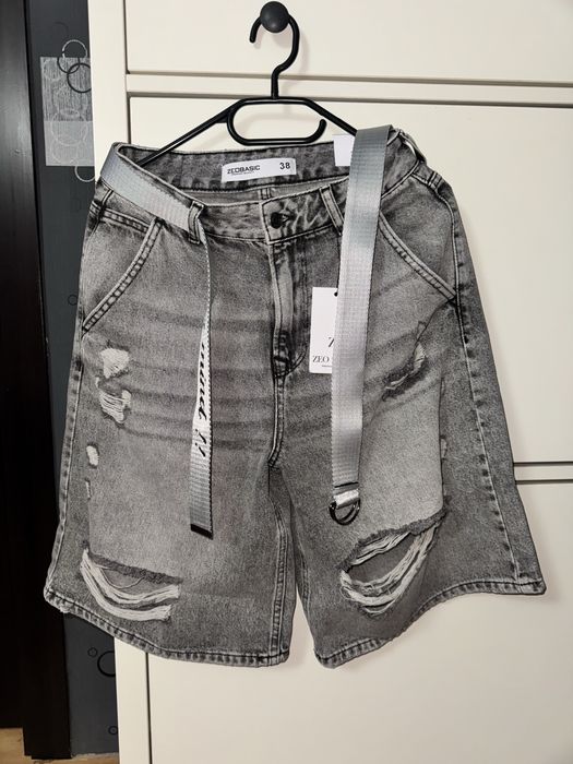 Pantaloni scurti Denim