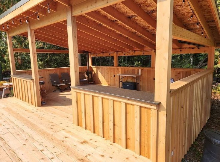 Foisoare și terase de gradina