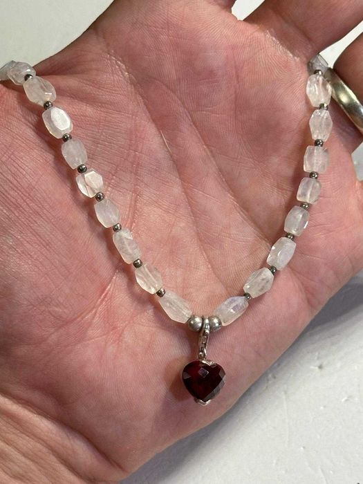 COLIER ARGINT 925 + Pandantiv INIMA - Pietre Semipretioase - Thomas Sabo !