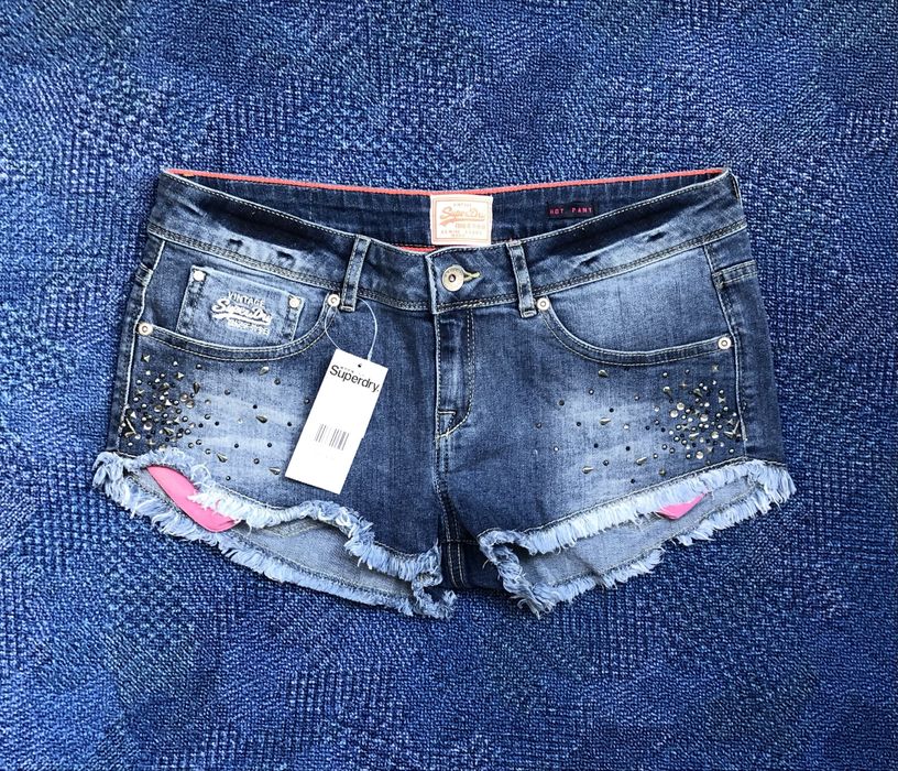 Superdry Hot Pant ОРИГИНАЛНИ дамски къси дънки - М