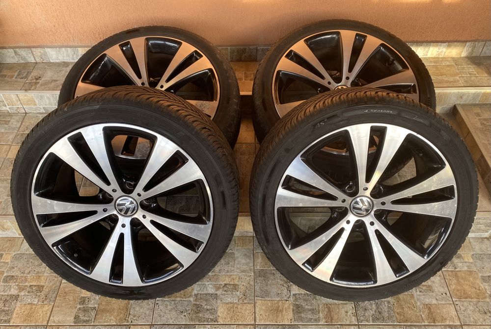 Jante R18 Originale VW Anvelope Hankook M+S 235/40 Dot 2023