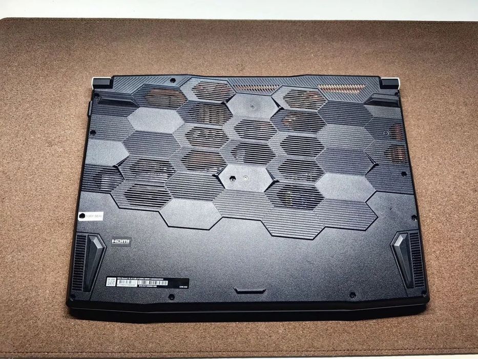 Белый игровой ноутбук MSI Sword 15, Intel i5, RTX 3060